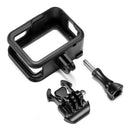 Housing Case Plastic Frame Protection Case Shell Fits Gopro Hero 8 Black Camera