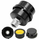 3/4inch 20mm Thread Metal Air Compressor Intake Filter Noise Muffler Silenc Q7K6
