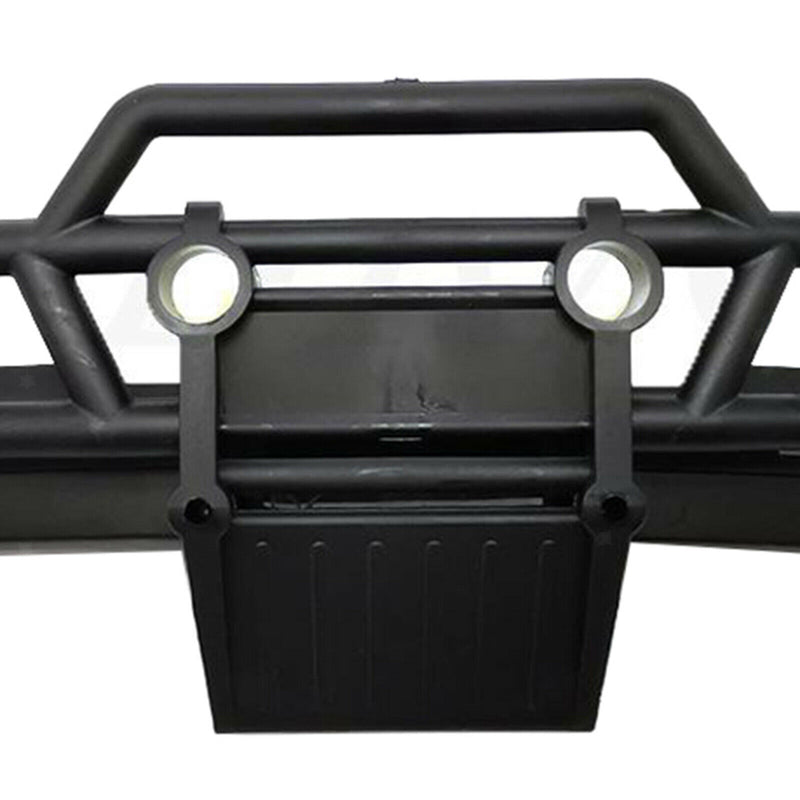 Black Plastic Front Bumper for WPL D12 RC Car Modification Decoration Parts