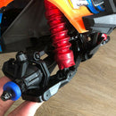 4Pcs Dust Proof Shock Absorber Cover Guard for 1/8 Scale RC Car Off Road Tr O1D7