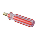 Red Clear Plastic Handle CATV Cable F Connector Insertion Tool Imperial Uni L4S4