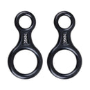 35 KN Rock Climbing Rescue 8-Shaped Transmission Mounting Plate Rappel Gear