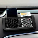 Car Seat Side Back Net Storage Bag Phone Holder Pocket Organizer(19.5*8cm)