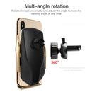 Wireless Car Charger Infrared Sensor Automatic Fixture Mobile Phone Bracket