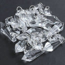30Pcs Acrylic Crystal Clear Garland Hanging Beads Curtain Wedding Club Part H3I8