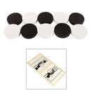 10x Fast Sling Puck Game Pieces Wooden Board Hockey Game Piece 4x0.9cm