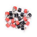 20x 4mm banana socket jack for banana plug terminal connector X JR