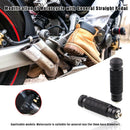 2pcs Universal CNC Motorcycle Rear Footrests Footpegs Foot Pegs Pedals M8