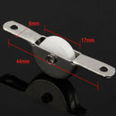 10pcs Door Window Cupboard Drawer Bin Single Nylon Sliding Roller Pulley Wh