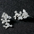 Romantic Fashion Set Jewelry Floral Design Wedding Jewelry Set Bridal Jewel
