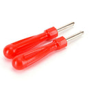 1Set Valve Core Removal Tool Screw Driver Tire Repair Wrench with 5 Valve Cor Gw