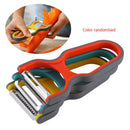3Pcs Home Kitchen Peeler Set Vegetable Fruit Potato Non-slip Peeling Tool Kit #