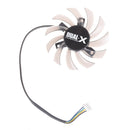 75mm Sapphire AMD R9 280X 280 270X Dual-X Fan Replacement FD7010H12S 12V 0.35ASP