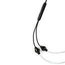 3.5mm Stereo Air Tube Wired Earphone Anti-radiation Binaural Headsets Noise