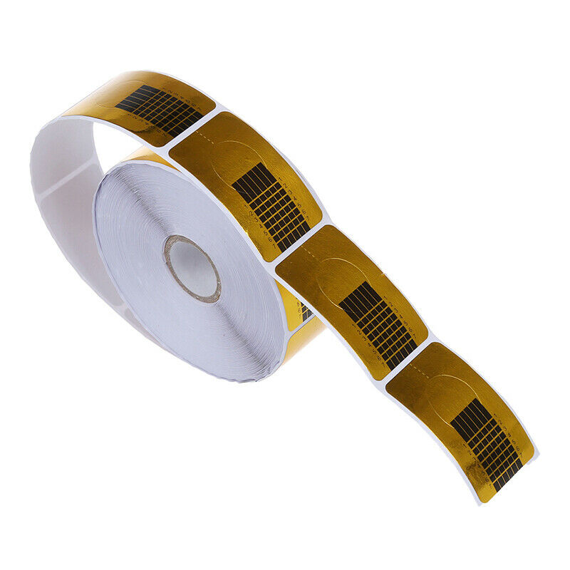 500 x Nail Forms Tool for Acrylic UV Gel Tip Extension X5M7