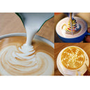 450ml Sliver Coffee Pitcher Milk Frothing Jug Latte Jug Kitchen Craft Art