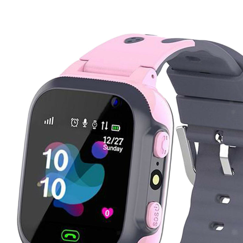 2Pcs Children Kids Tracker Smart Watch Phone Camera SOS Call for Age 4-12