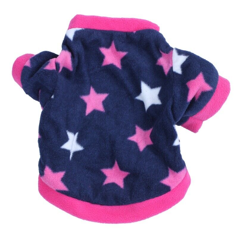 Pet Cat Puppy Warm Polar Fleece Coat Dog Clothes Sweater Vest Jackets Costu