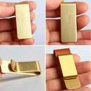 Fashion brass Money Clip Simple Dollar Cash ID Card Clamp