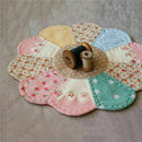 44pcs Dresden Plate Templates For Patchwork - Paper Gift SHAPE 9mm Flower p D7D0