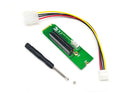 PCI-e 1X/4x Card SSD to NGFF M.2 M Key PCIE Slot Adapter+Screw DrivCA Brand New