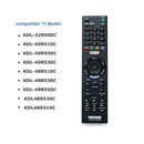 2X(Smart Tv Remote Control For Sony Rmt-Tx102U For Rmt-Tx100D Rmt-Tx101J Rm