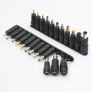 23 Pc DC Female Jack to Multi Type Power Plug Connector Adapter 5.5 x 2.1 IDE