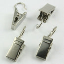 10PCS Stainless Steel Alligator Curtain Drapery Hook Small Clips Clamps Hanger