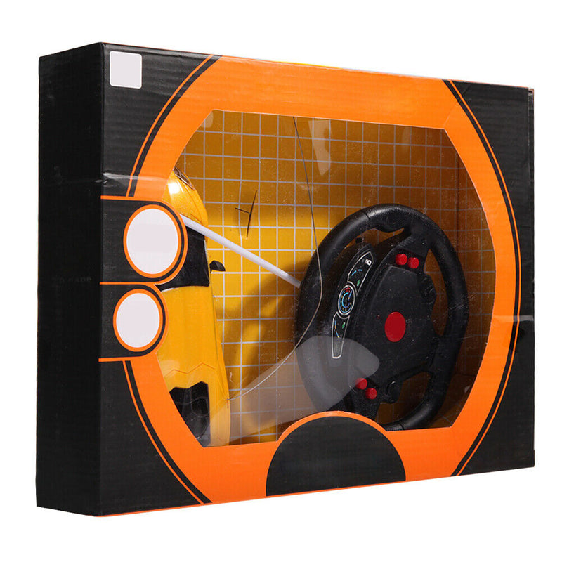 1/24 Drift Speed Radio Steering Wheel Remote Control RC Racing Car+LEDLight