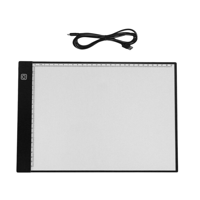 LED Tracing Light Box Board  A4 Drawing Copy Pad Table Stencil Display