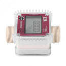 K24 Turbine Digital Oil Fuel Flow Meter Gauge For Chemicals Liquid Water