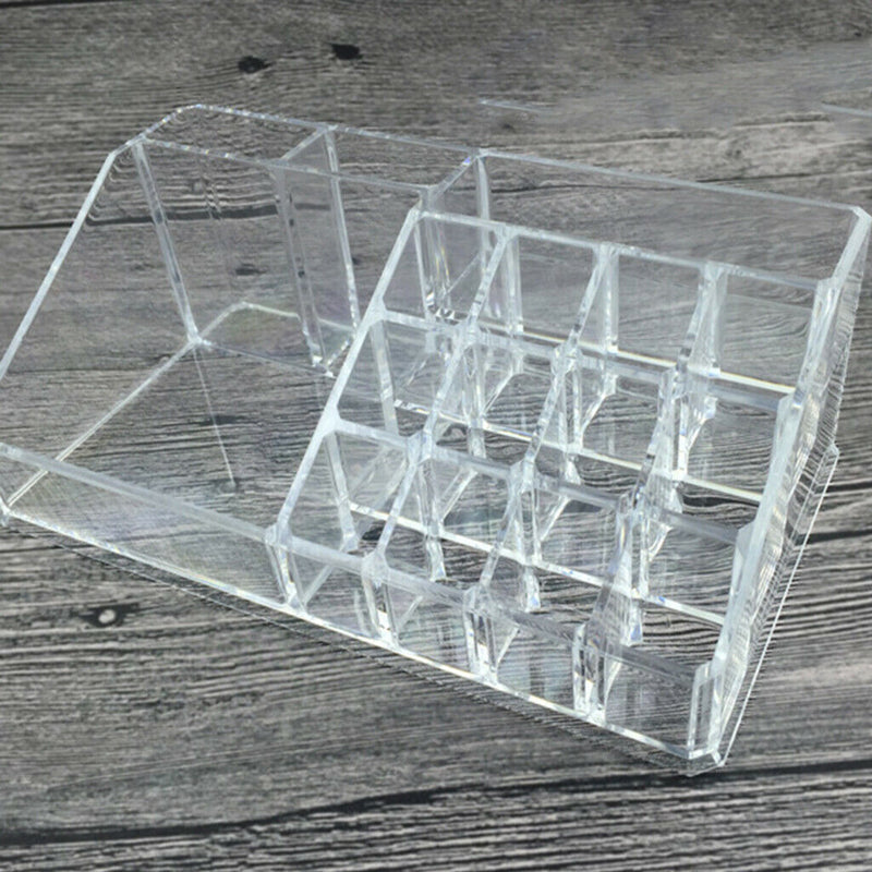 Clear Acrylic Phone Repair Toolbox Tweezers Screwdriver Brushes Storage Box