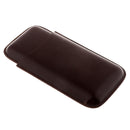 Fathers Day Gift 3 Grids Cigar Humidor Case PU Leather Bag for Cigarettes