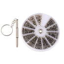 Eyeglass Repair Kit, 600Pcs Sunglasses Watch Tiny Screws Assortment Stainless