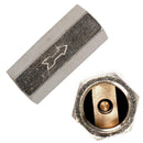 Brass 1/4" Threaded BSPP Female Full Ports One Way Valve Air Check S8O1 Gas U6T4