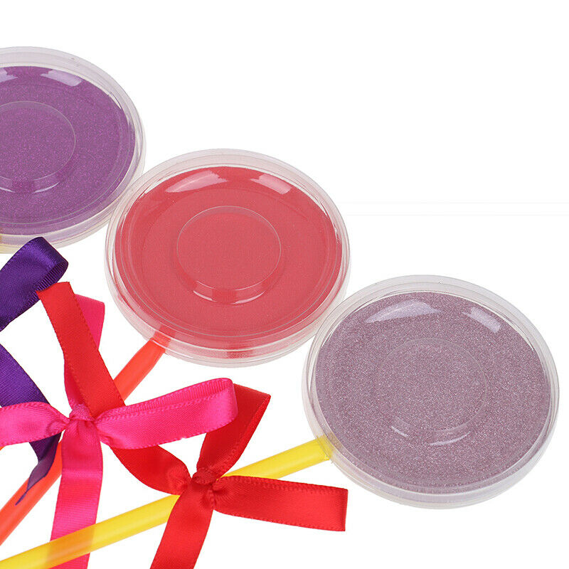 10 Set box for eyelash blank eyelashes plastic package Lollipop transparent B&X