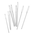 9pcs Stainless Steel Large Eye Blunt Needles Yarn Knitting Tapestry Needles