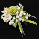 Wedding Corsage Silk Calla Lily Flower Bridal Boutonniere Tuxedo Flower