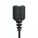 2.5mm Plug to 3.5mm Headphone+Mic Jack Adapter Cable for Panasonic Phone