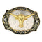 Men Classic Belt Buckle Western Cowboy Cowgirl Engraved Jean Belt
