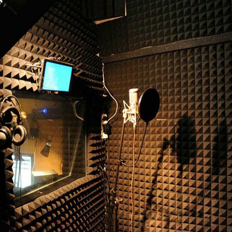 Acoustic Foam Panel Sound Stop Absorption Sponge Studio KTV Soundproof Spon
