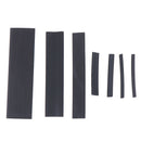 127Pcs Weatherproof heat shrink sleeving tubing tube assortment kit black gl FT