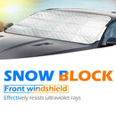 Car SUV Front Windshield Cover Snow Ice Shield UV Sun Shade 4.82x3.35ft