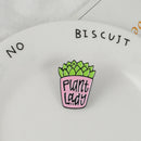 Potted Plant Enamel Pins Cartoon Succulent Brooches Badge Denim Jeans Lapel N4D2