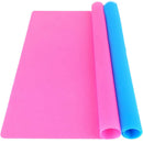 2 Pack A3 Extra Large Silicone Sheet for Crafts Jewelry Casting Molds Mat,  V1J8