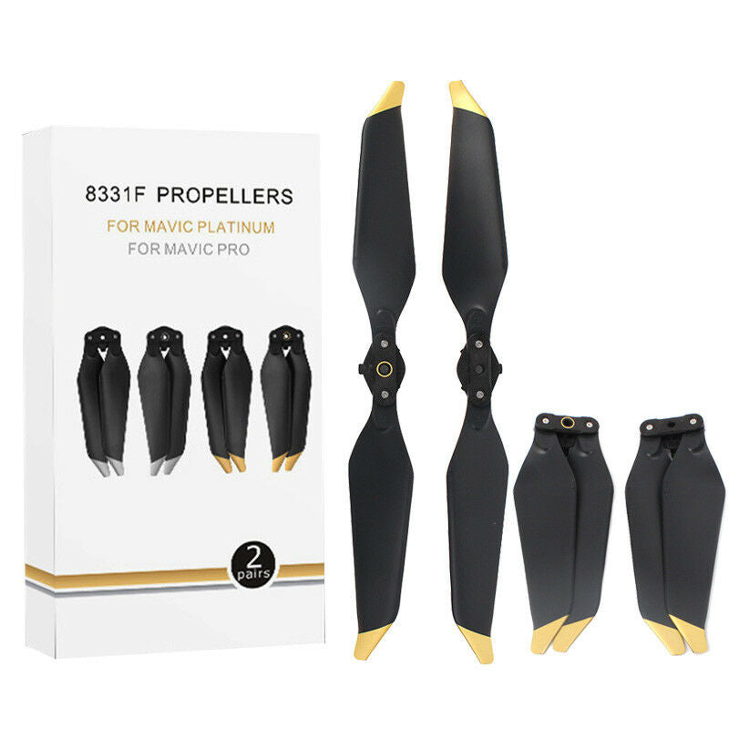 2 Pairs DJI Mavic Pro PLATINUM Propeller 8331 Low Noise Quick Release