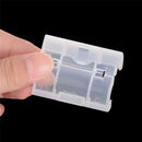 4pcs AA to C Battery Cover Converter Box Adaptor Adapter Case Shell LJ