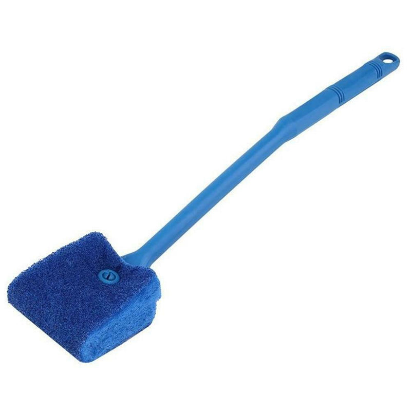 2Pc Aquarium Fish Tank Algae Cleaner Glass Plant Easy 2 Head Cleaning Brush A