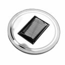 1pcs Solar Cup Pad Car Auto Accessories LED Light Cover Interior Decoration New
