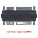 7+15Pin Male to Male Port Converter Adapter for 2.5inch SATA HDD SSD A